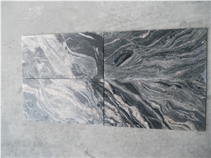Multicolour Grain Granite Tiles & Slabs, Multicolor Polished Granite Floor Tiles