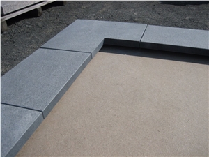Fargo G654 Dark Grey Granite Anti-Slipping Swimming Pool Coping, China Impala Grey, Padang Black Granite Swimming Pool Pavers Fargo G654 Dark Grey Granite Anti-Slipping Swimming Pool Coping, China Impala Grey, Padang Black Granite Swimming Pool Pavers
