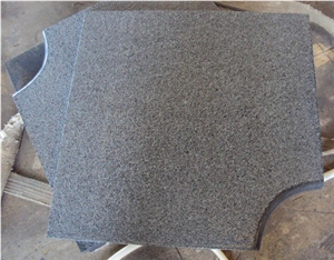 Fargo G654 Dark Grey Granite Pool Coping, Padang Grey, China Impala Grey Flamed Swimming Pool Coping, Pool Terraces