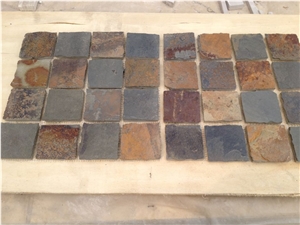 Natural Stone Multicolor Mosaic Tiles