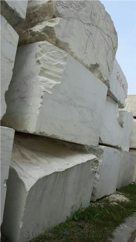 Sichuan White Marble Blcok, China White Marble Block ,Baoxing White Marble Block .Can Be Slabs, Tiles , Mosaic .