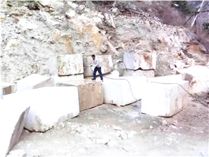 Sichuan White Marble Block , Danba White Marble Blocks Sichuan White Marble Block , Danba White Marble Blocks