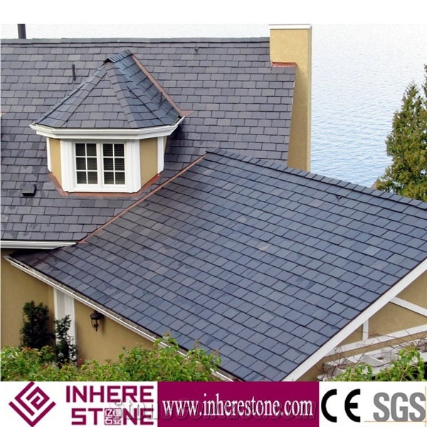 Black Slate Irregular Flagstones, Flagstone Walkway Pavers