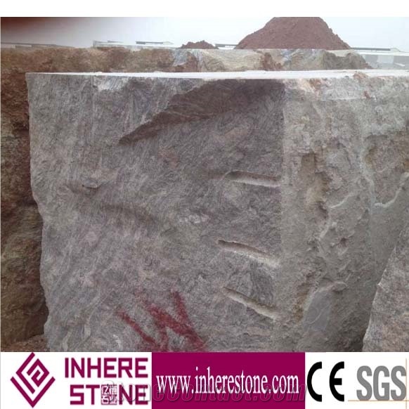 China Juparana Granite Block for Sale, China Grey Granite
