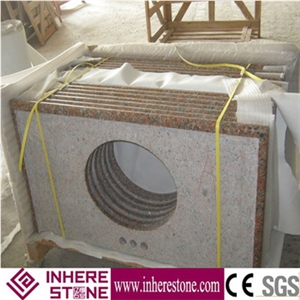 Chinese Cheap Red Granite G562 Granite Bath Top, Maple Red Kitchen Countertops / Island Tops, Vanitytops