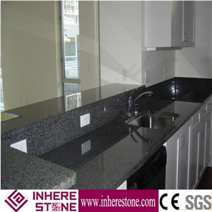 Customized Kitchen Countertops, G654 Grey Granite Kitchen Countertops