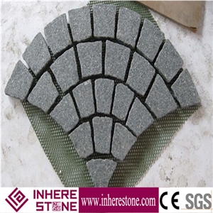 Green Porphyry Cube Stone