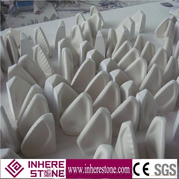 Many Designs White Marble Soap Dish for Bathroom