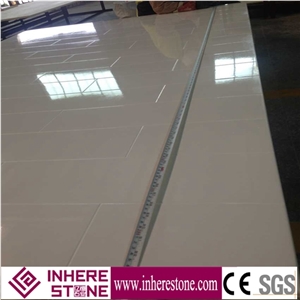 New Pattern Man- Made White Marble Tub Surround, Suitable for Bathroom