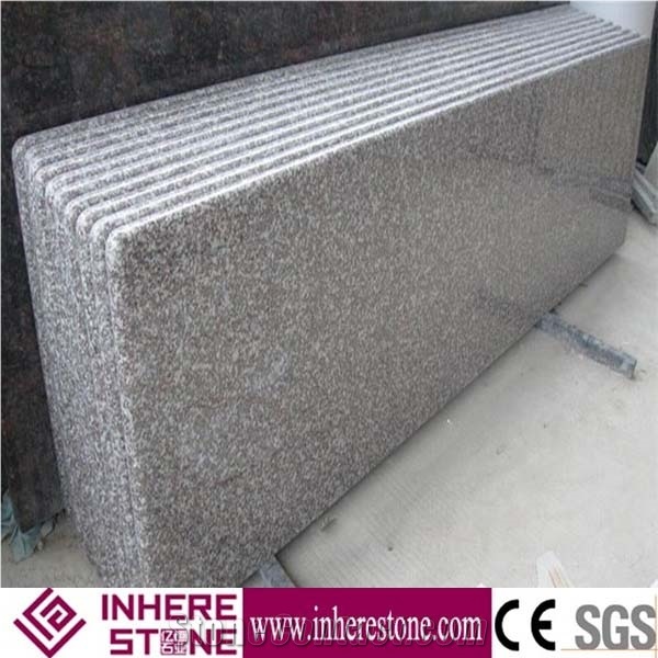Own Factory G664 Granite Kitchen Countertop,G3564 Granite Custom Kitchen Worktops,Black Spots Brown Granite Tops