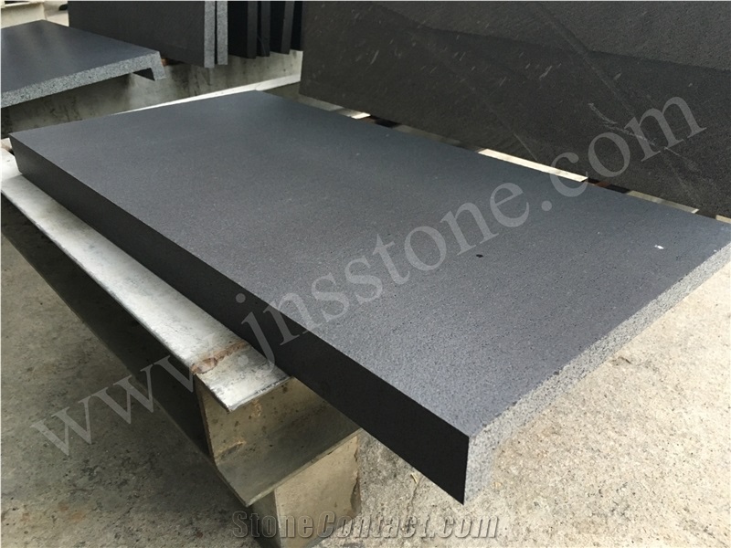 Black Basalt/Pool Coping/Swimming Pool Borders/ Rebated Copers / Bullnose / Square Edge
