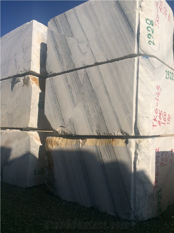 Ghorveh White Marble Blocks