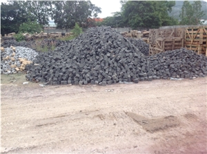 Viet Nam Black Basalt Slabs & Tiles
