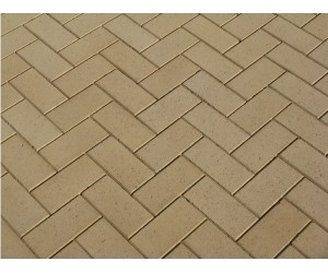 Bevel Pave Concrete Pavers Limestone, Beige Limestone Cube Stone, Pavers, Floor Covering