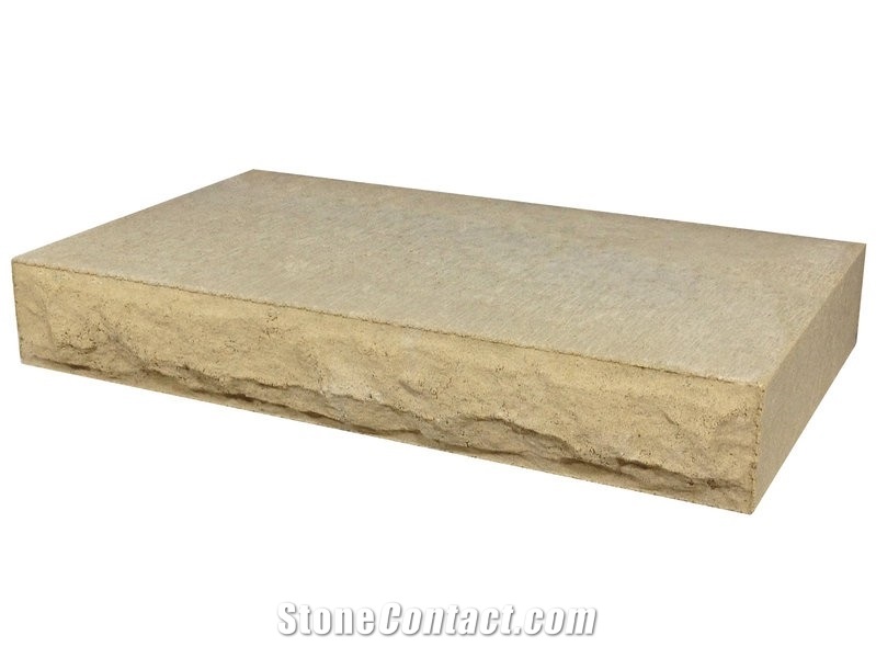 Ezywall: Retaining Wall Blocks Seconds, Beige Sandstone Ezywall Block