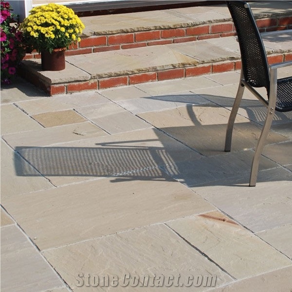 Himalayan Split Sandstone Pavers - 400x400x30mm