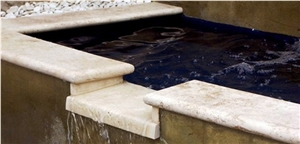 Premium Travertine Cross Cut Pavers - 400x200x30mm, Beige Travertine Cube Stone, Floor Covering, Pavers