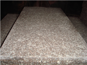 Rose Granite Pavers - 600x400x30mm, Grey Granite Pool Coping, Pool Pavers