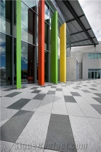 Sesame White Granite Pavers Pattern Tiles 600x400x30mm, Floor Paving Sets