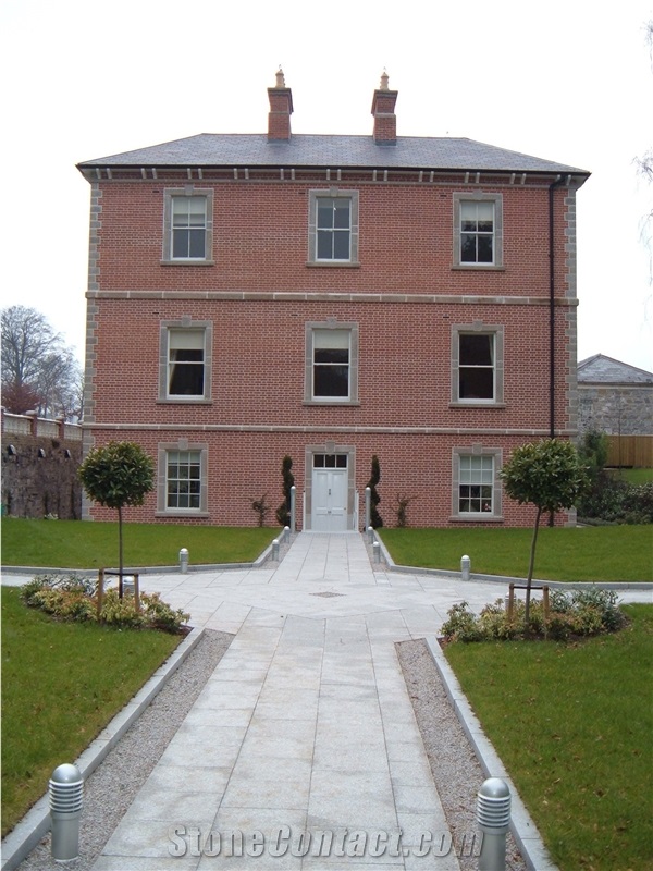 Sesame White Granite Pavers Pattern Tiles 600x400x30mm, Floor Paving Sets