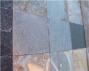 Tuscan Quartzite Tiles & Slabs, Yellow Quartzite Cube Stone & Pavers