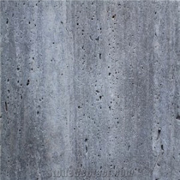 Vein Cut Honed Silver Travertine Unfilled Pavers - 600x300x30mm, Grey Travertine Pool Coping, Pool Pavers