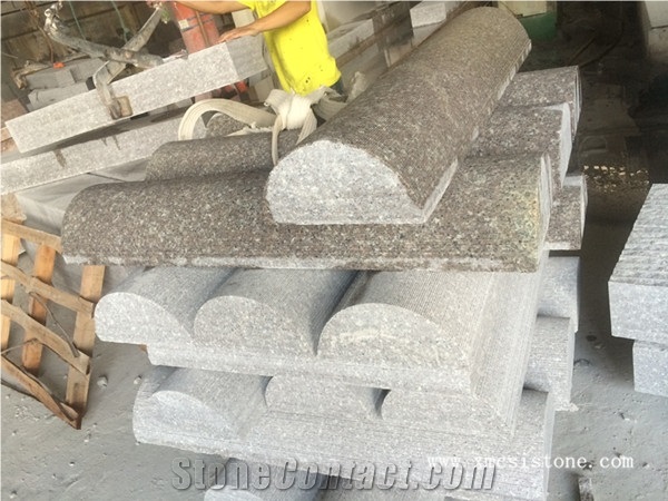 G606 Granite /China Pink Granite Grooved Window Sills & Door Frame ,Building Stone