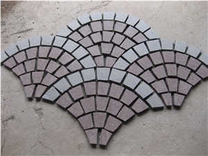G666 Red Granite Paving Stone, Wall Brick Stone Fan Shaped Garden Stepping Pavements G666 Red Granite Paving Stone, Wall Brick Stone Fan Shaped Garden Stepping Pavements