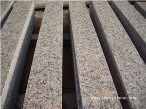 Professional Supplier Of G562 Granite Stairs & Steps Risers/ Maple Leaf Red Granite Staircase /Chinese Rossa Capao Red Steps