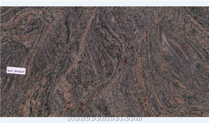 Paradiso Bash Granite Polished Tiles, Multicolor Granite Flooring Tiles & Slabs