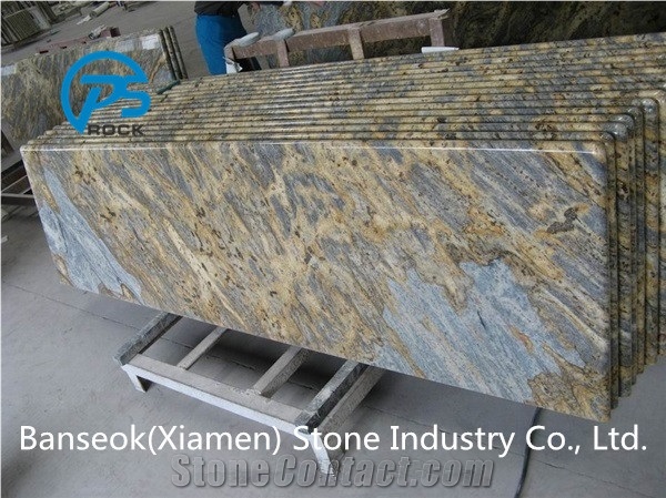 Amarelo Jaguar Granite Slabs & Tiles, Brazil Yellow Granite