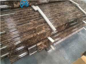 Brown Marble Border & Molding, Natural Marble