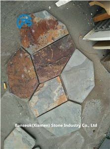 Flagstone Stone, Slate Flagstone , Multicolor Slate