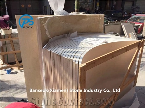 Galala Marble Column, Egypt Beige Marble Column
