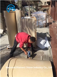 Galala Marble Column, Egypt Beige Marble Column