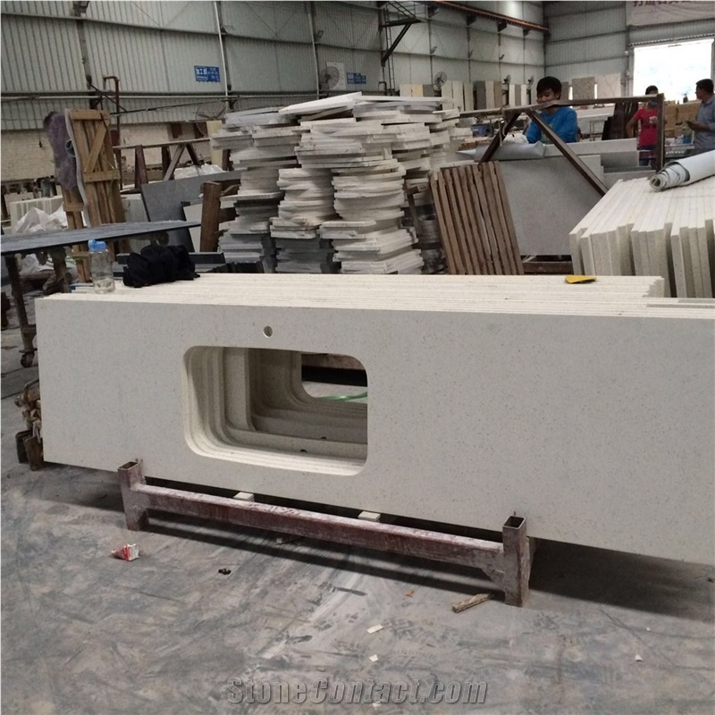 Artificial Marble Kitchen Countertops/ Kitchen Worktops/Vanity Tops/Custom Countertops, China Artificial Marble Countertops