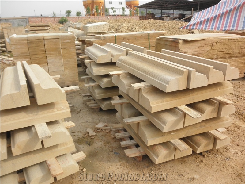 Beige Sandstone Border Line