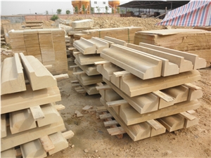 Beige Sandstone Border Line