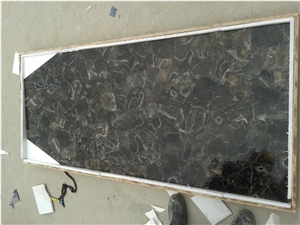 Black Agate Semiprecious Stone/Gem Stone Tiles & Slabs, Beautiful Decorative Semiprecious Stone/Gem Stone