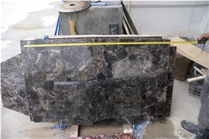 Black Agate Semiprecious Stone/Gem Stone Tiles & Slabs, Beautiful Decorative Semiprecious Stone/Gem Stone