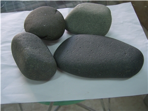 Black River Stone,Pebble Stone,Polished Pebble