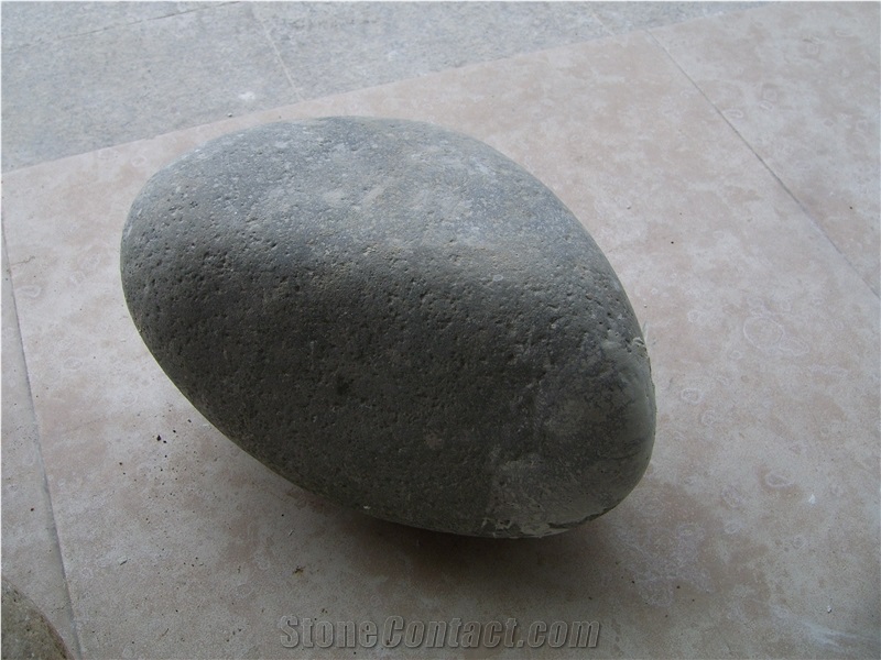 Black River Stone,Pebble Stone,Polished Pebble