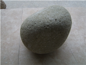 Black River Stone,Pebble Stone,Polished Pebble