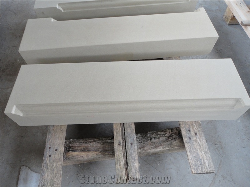China Bluish Yellow Sandstone Kerbstone, Sichuan Bluish Yellow Kerbstone