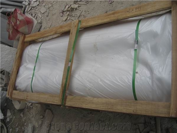 China Grey Marble Column for Sale Decorative Column