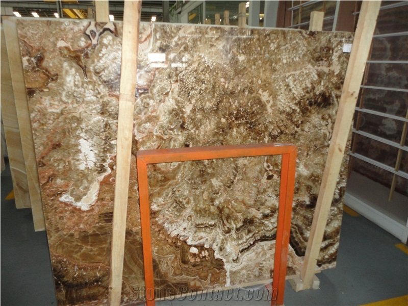 Classic Onyx Tiles & Slabs, Brown Onyx Tiles & Slabs