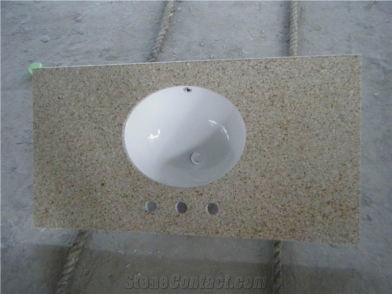 G682 Granite Countertop, Granite Kitchen Top, G682 Yellow Granite Kitchen Top