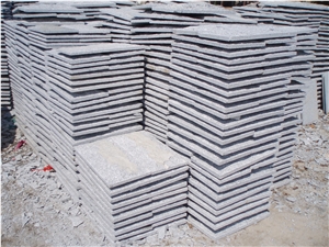 G684 Granite Mushroom Stone Wall Garden Stone