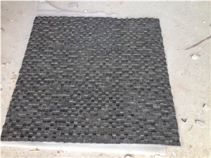 Hainan Black Basalt Mosaic, Natural Mosaic, Black Basalt Mosaic Hainan Black Basalt Mosaic, Natural Mosaic, Black Basalt Mosaic