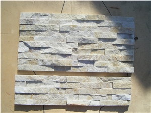Natural White Quartz Stone Panel, Quartz Stone Wall Panel for Wall Cladding Z Stone, Cultured Stone for Wall Covering/Cladding